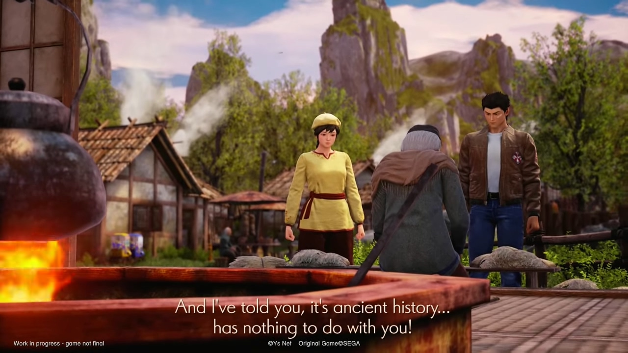 《莎木3》新故事预告发布 芭月凉求老人传授武艺