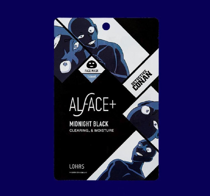 边看动漫边护肤 Alface+推出《名侦察柯北》主题里膜