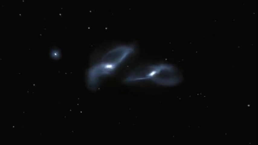 40亿年后银河系和仙女座碰撞 NASA创作了一个动画视频