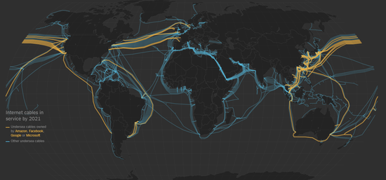 互联网如何超过大年夜洲大年夜洋？海底电缆功出有可出