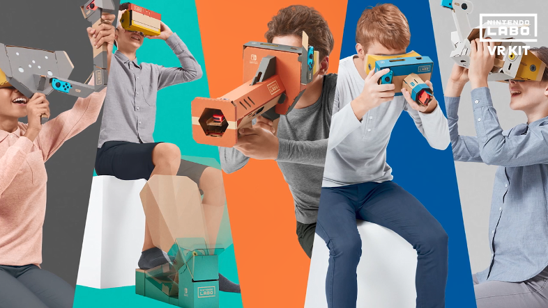 超越想象的玩法设计 任天堂公布Labo：VR Kit宣传视频
