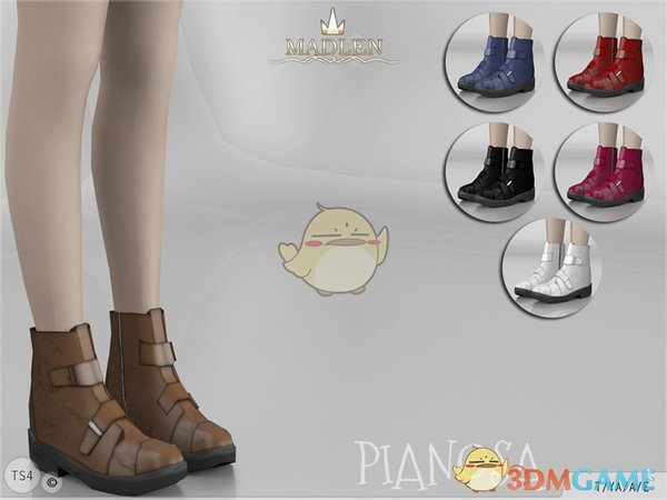 《模拟人生4》女性精致皮靴MOD