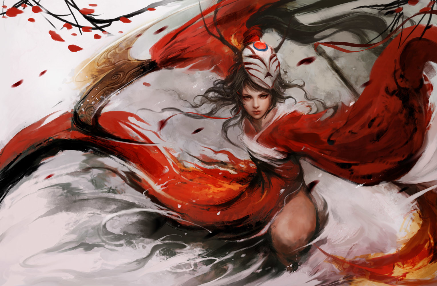 Riot Games原画师最新力作 笔下游戏动漫妹子栩栩如生