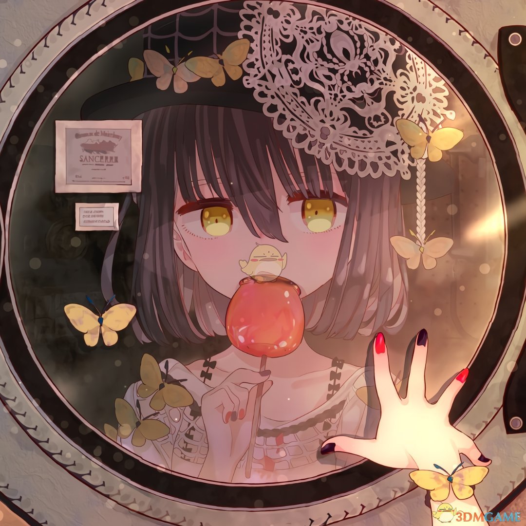 《Wallpaper Engine》化妆镜前的少女动态壁纸