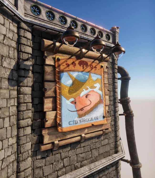 国外玩家用Unity还原《最终幻想9》城堡 画风唯美