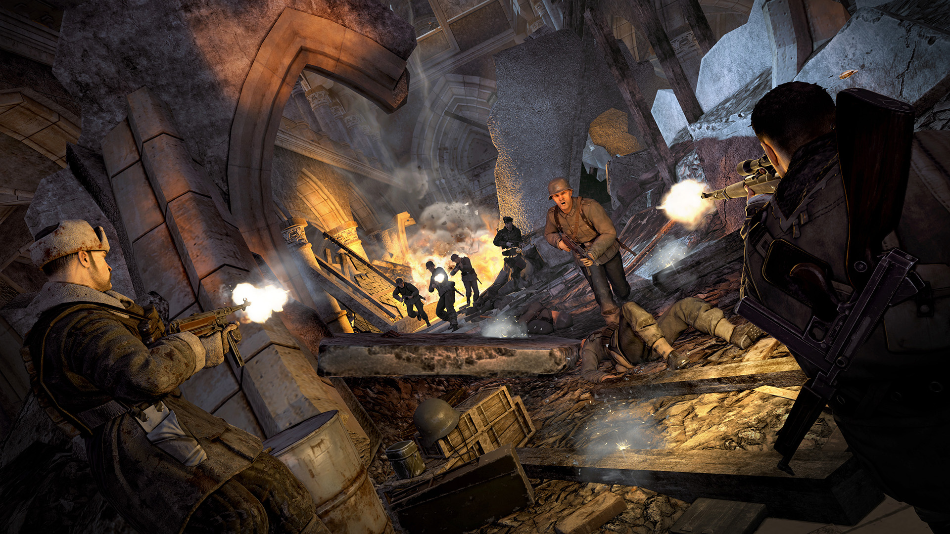 《狙击精英V2重制版》Steam开启预购 原版下架绝版