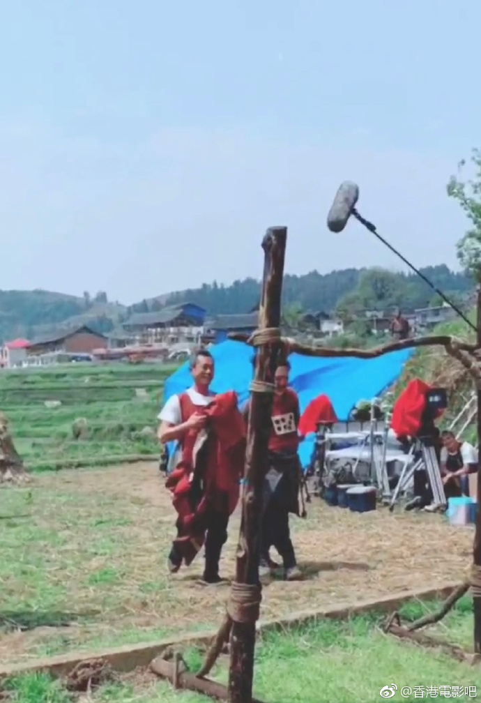 《寻秦记》电影版已在贵州开拍 古天乐现身拍摄现场