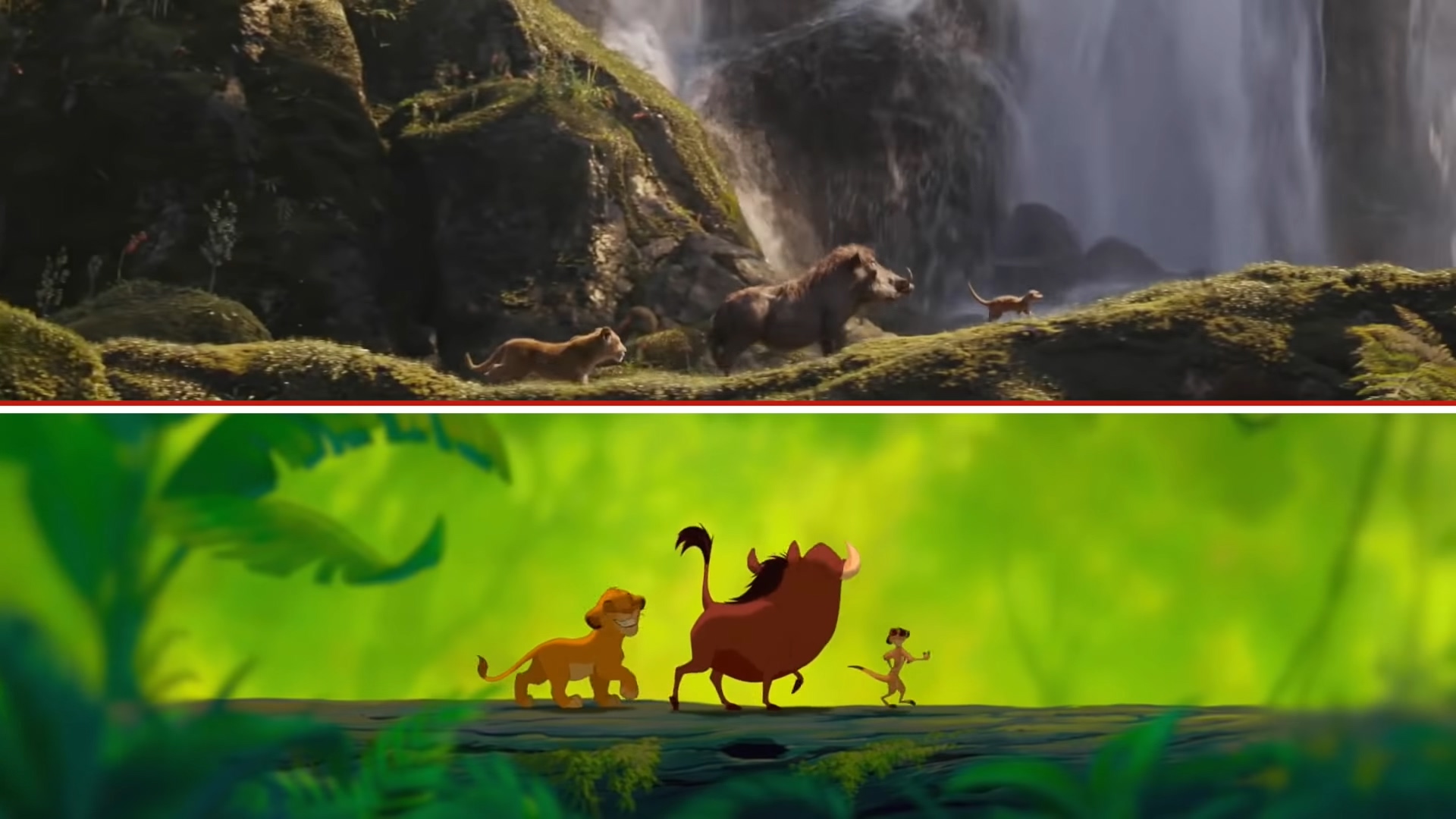 《狮子王》真人电影版中文版预告 2019和1994版对比