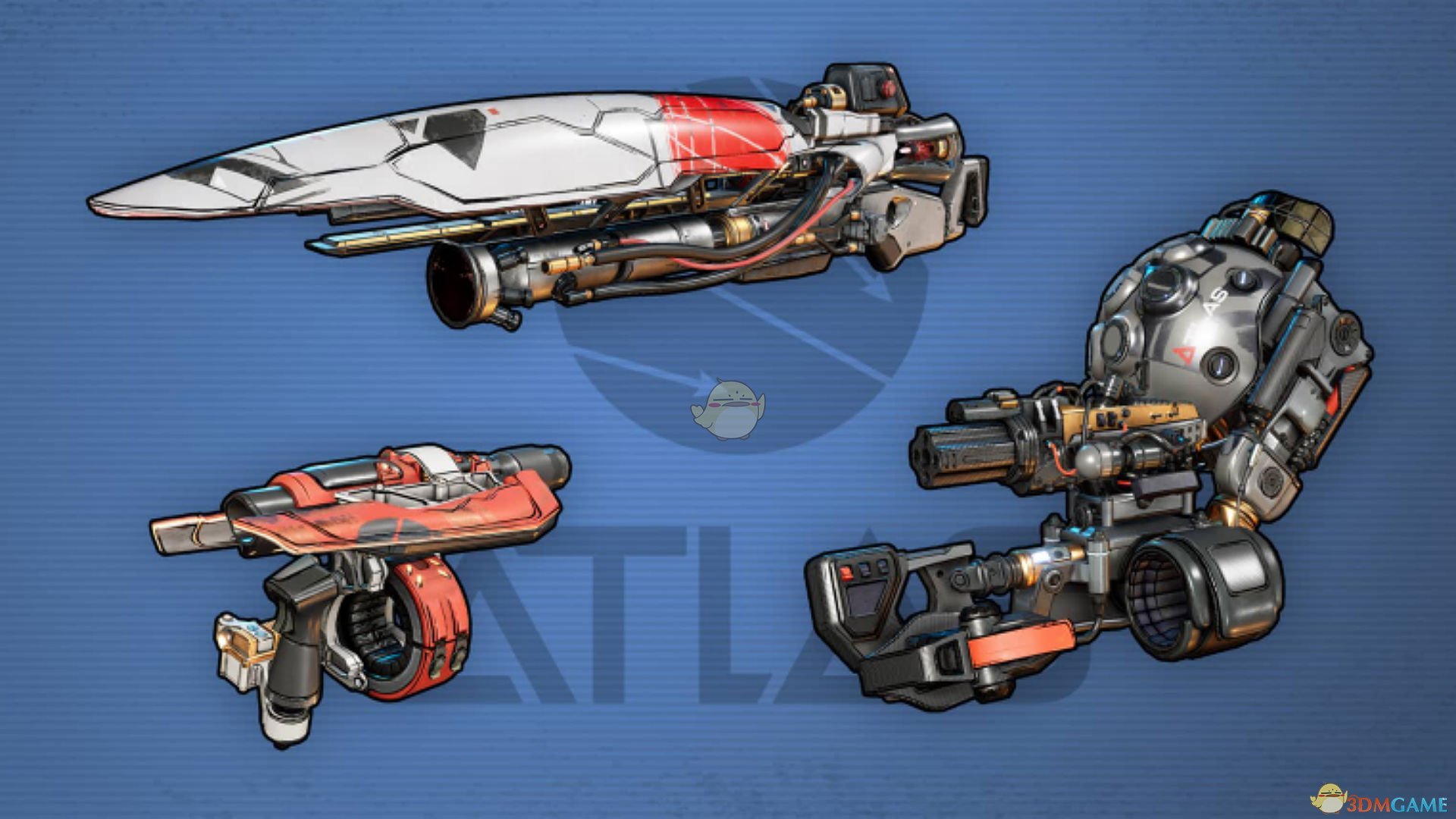 《无主之地3》各大厂商武器模型新图一览