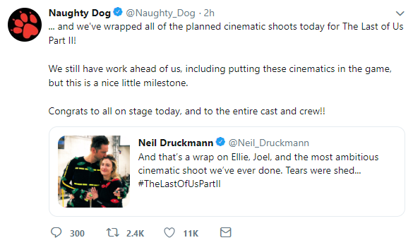 淘气狗平易近圆确认 《最初的死借者2》拍摄工做已完成