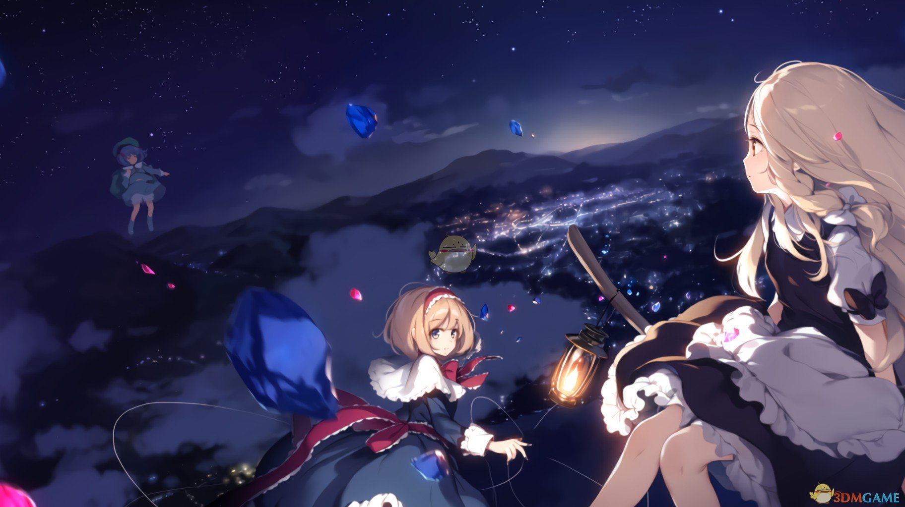 《Wallpaper Engine》魔理沙小队超宽动态壁纸