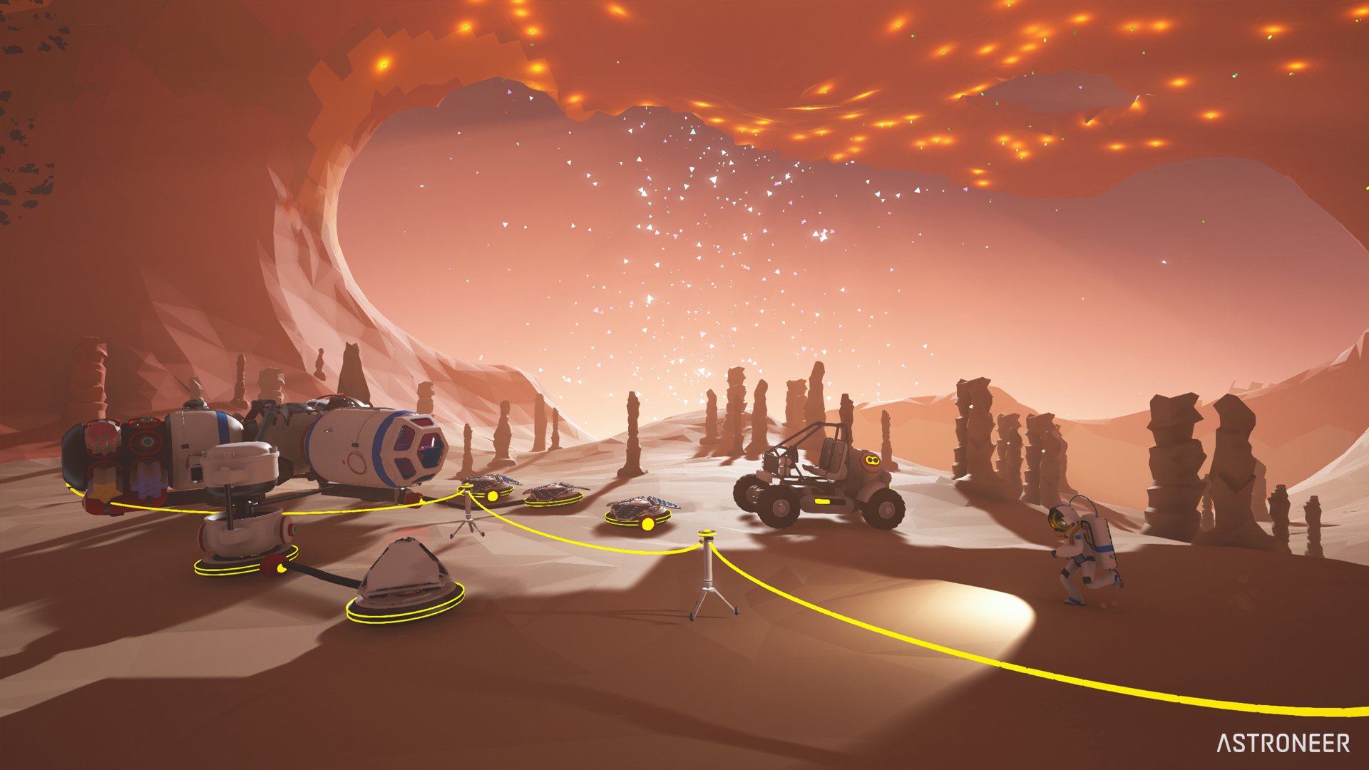 太空探索游戏《ASTRONEER》试玩视频 2016年内发售