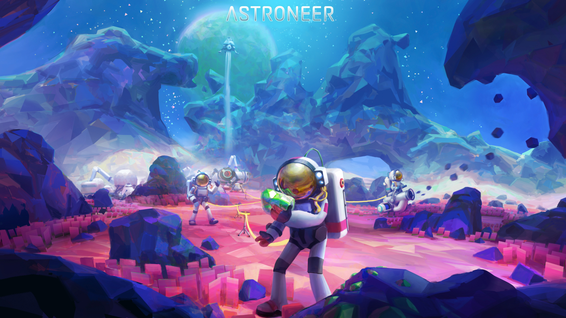 太空探索游戏《ASTRONEER》试玩视频 2016年内发售