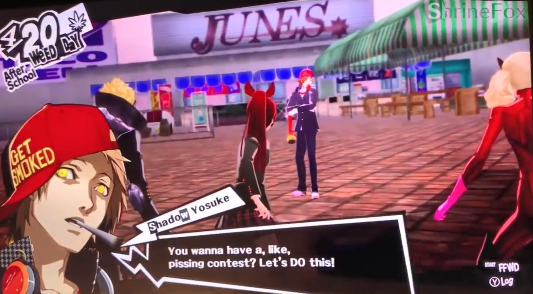 《P5R》Switch真机演示？ 中网友便宜MOD以假治真