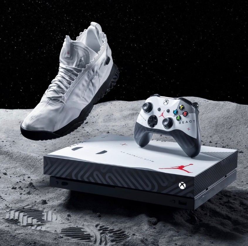 AJ联名Xbox One X“鞋机”终极套装 只送不卖！