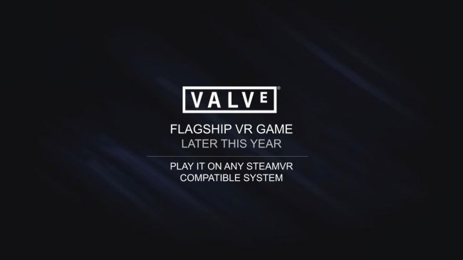 要数3？Valve暗示“旗舰级”VR游戏将于古年支卖