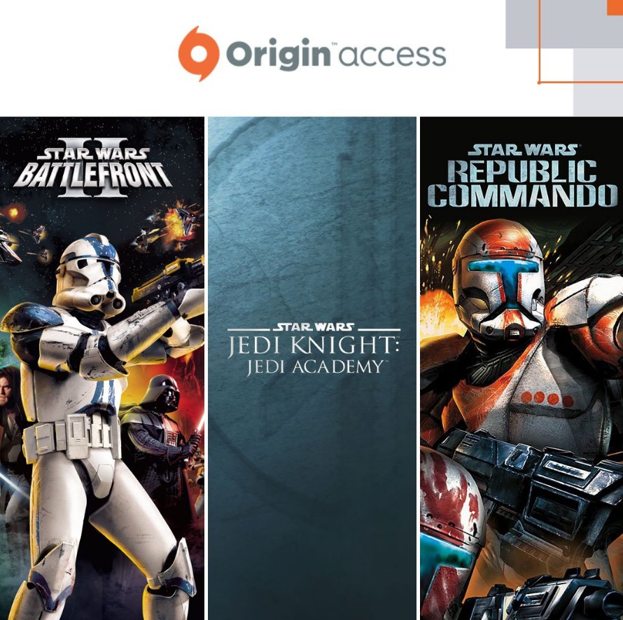 免费嬉戏 Origin Access遁减12款《星战》游戏