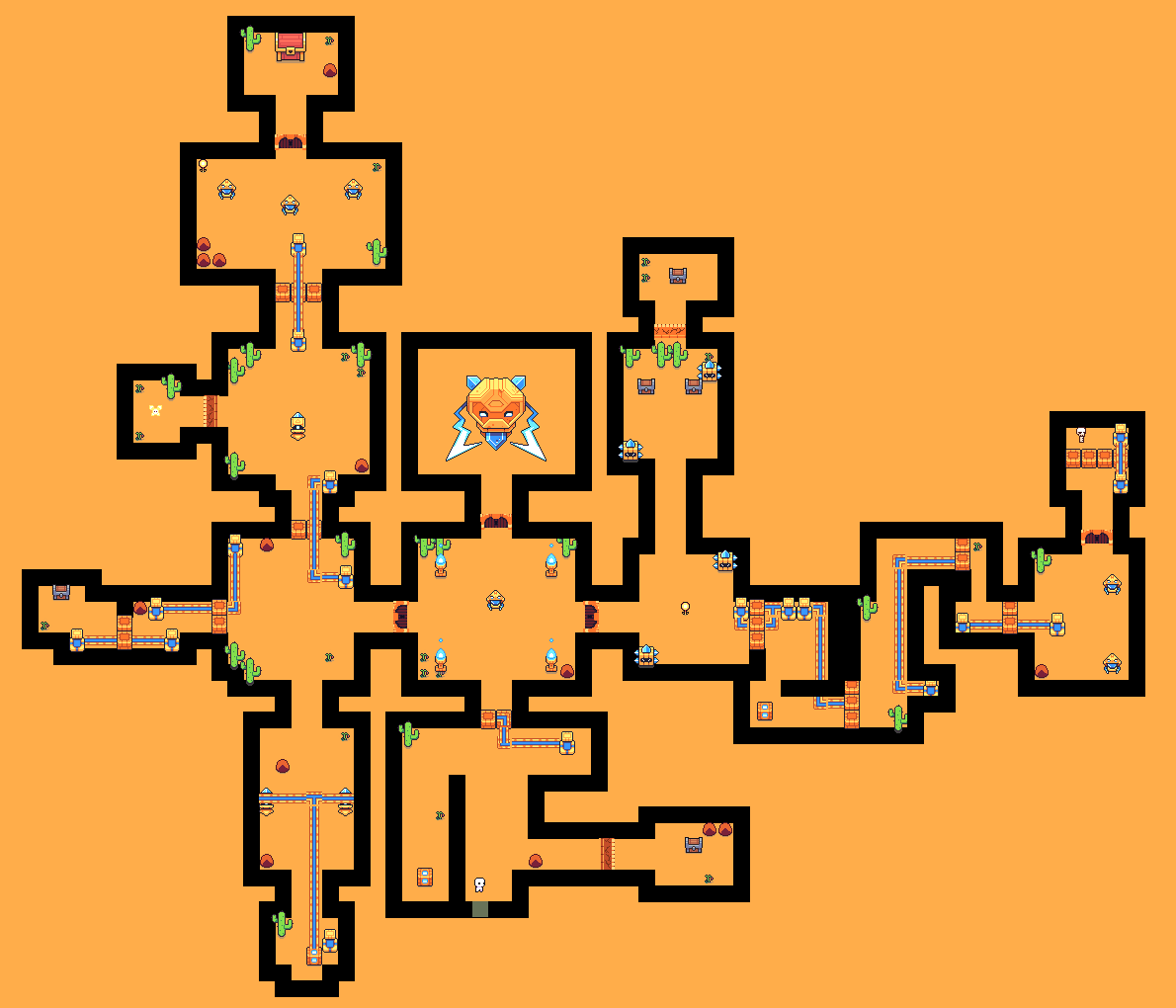 forager骷髅迷宫地图图片