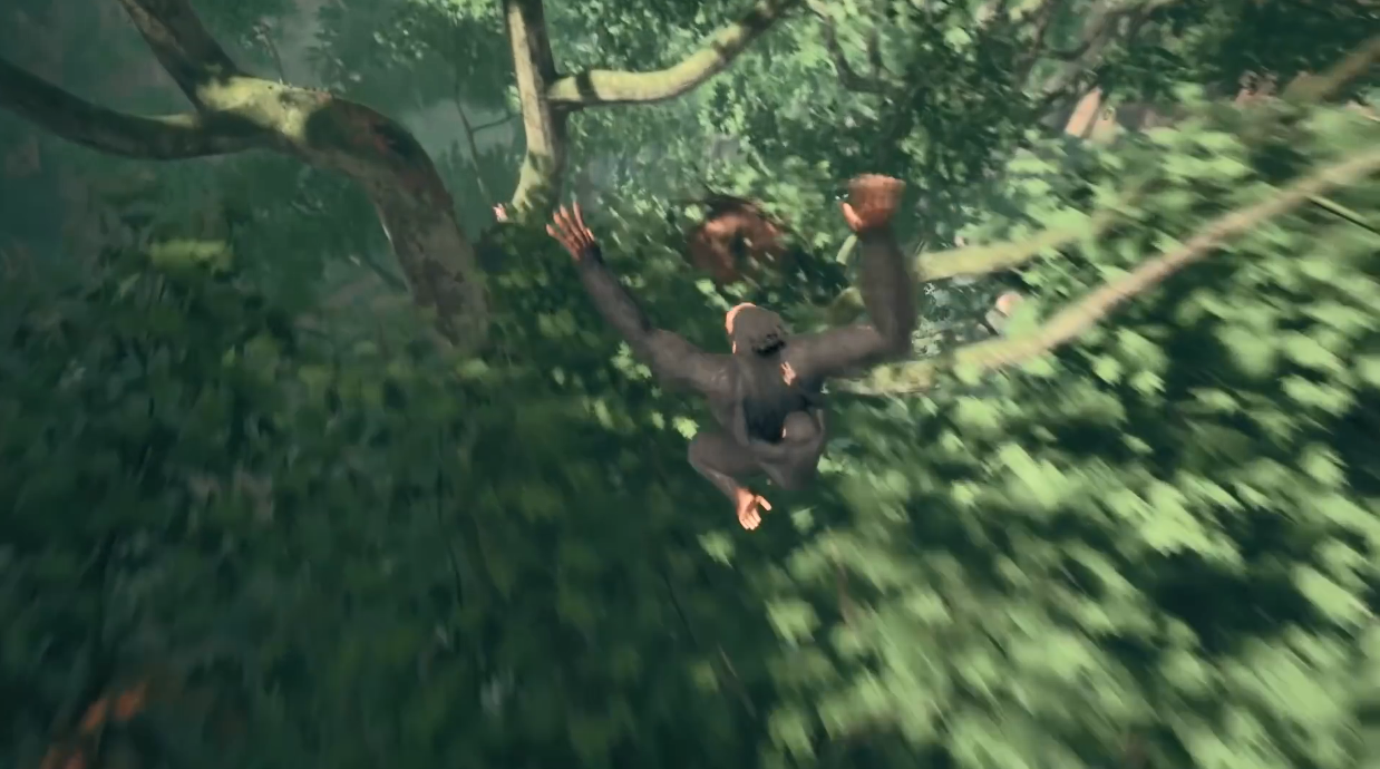 化身古猿丛林求生 《先祖：人类漫游》游戏演示视频