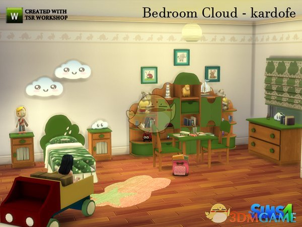 《模拟人生4》儿童卧室家具MOD