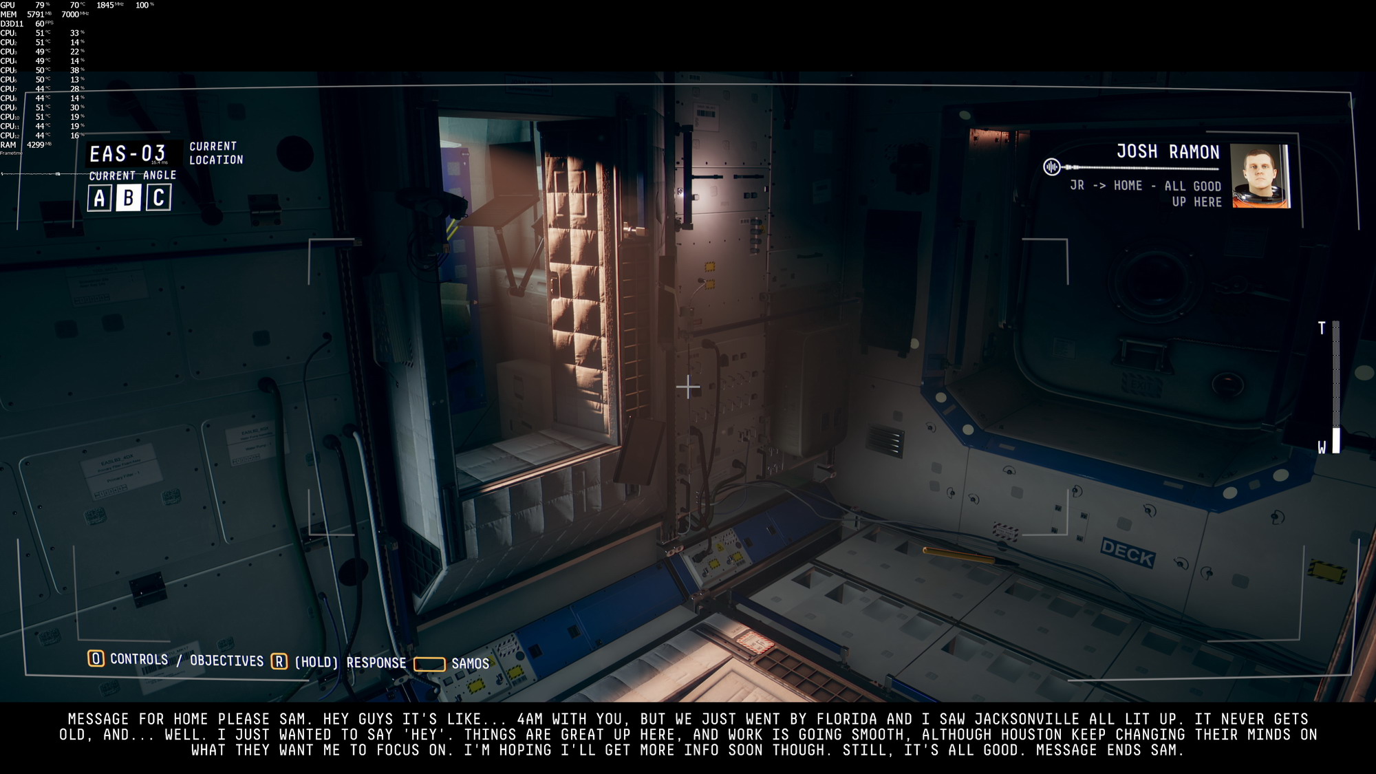 科幻恐怖游戏《观察》高清截图 画面不错细节到位