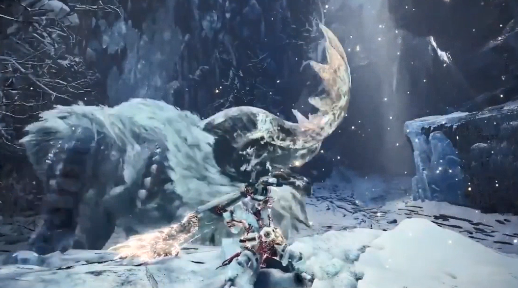 卡普空发布《怪物猎人世界：冰原》新情报 三段武器演示
