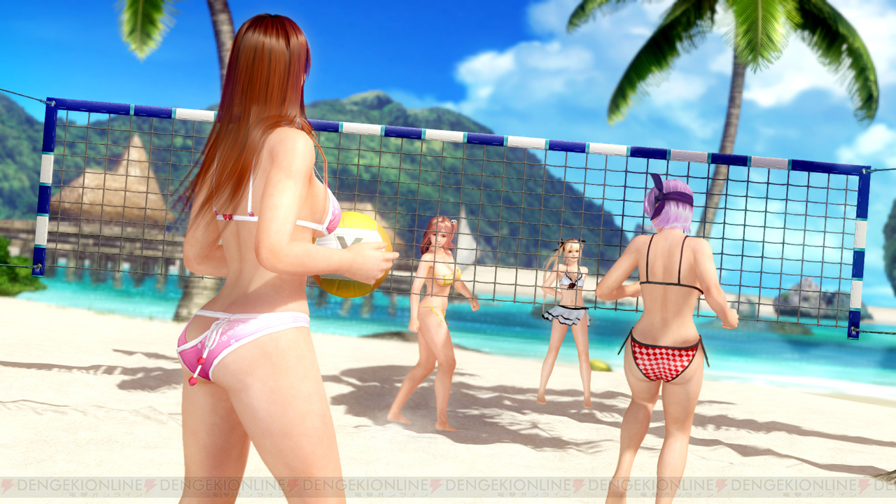 《死或生沙滩排球3：绯红》NS免费版推出 陪美女玩耍