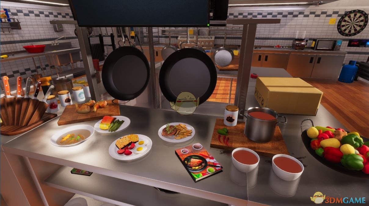 《料理模拟器》猪排配烘烤土豆5星攻略分享