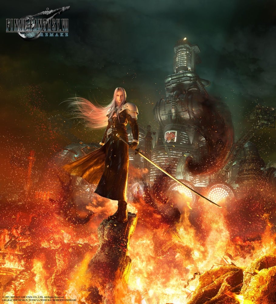 E3：《最终幻想7：重制版》萨菲罗斯新图展示