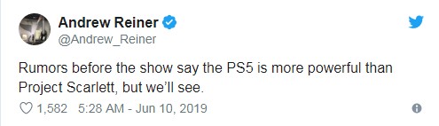 游戏媒体人推想：PS5会比次世代Xbox强