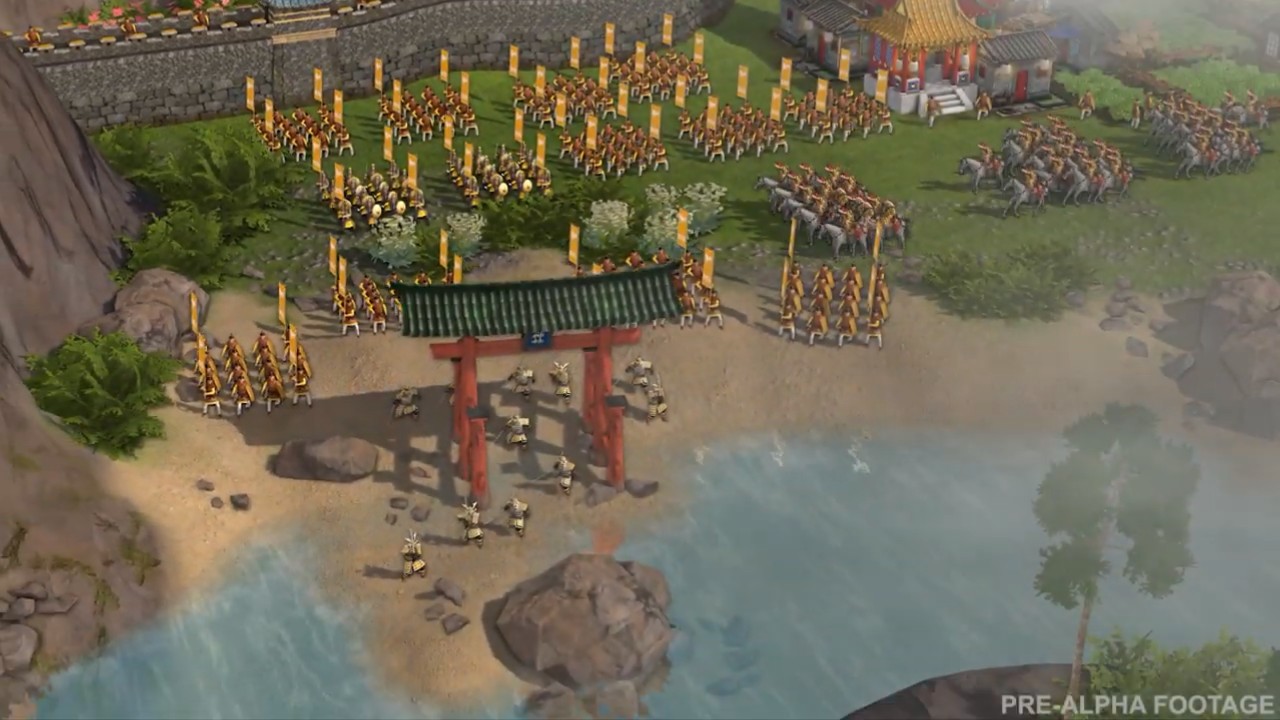 RTS新作《要塞：军阀之战》公布 背景为中国古代和日本幕府时期