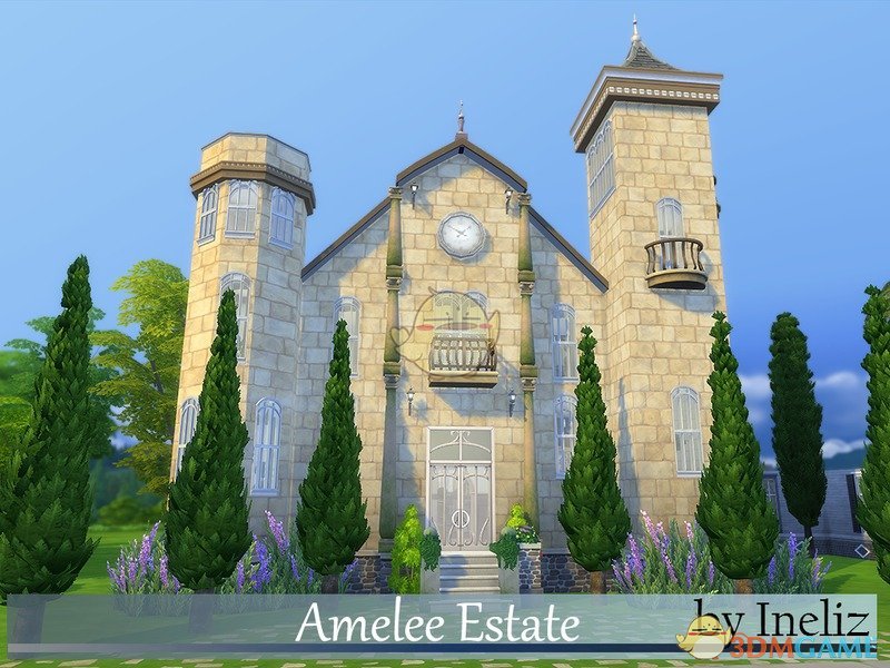 《模拟人生4》小型城堡住宅MOD