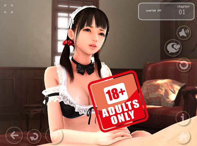 这款3D女仆成人游戏上架Steam 2代续作也将上架