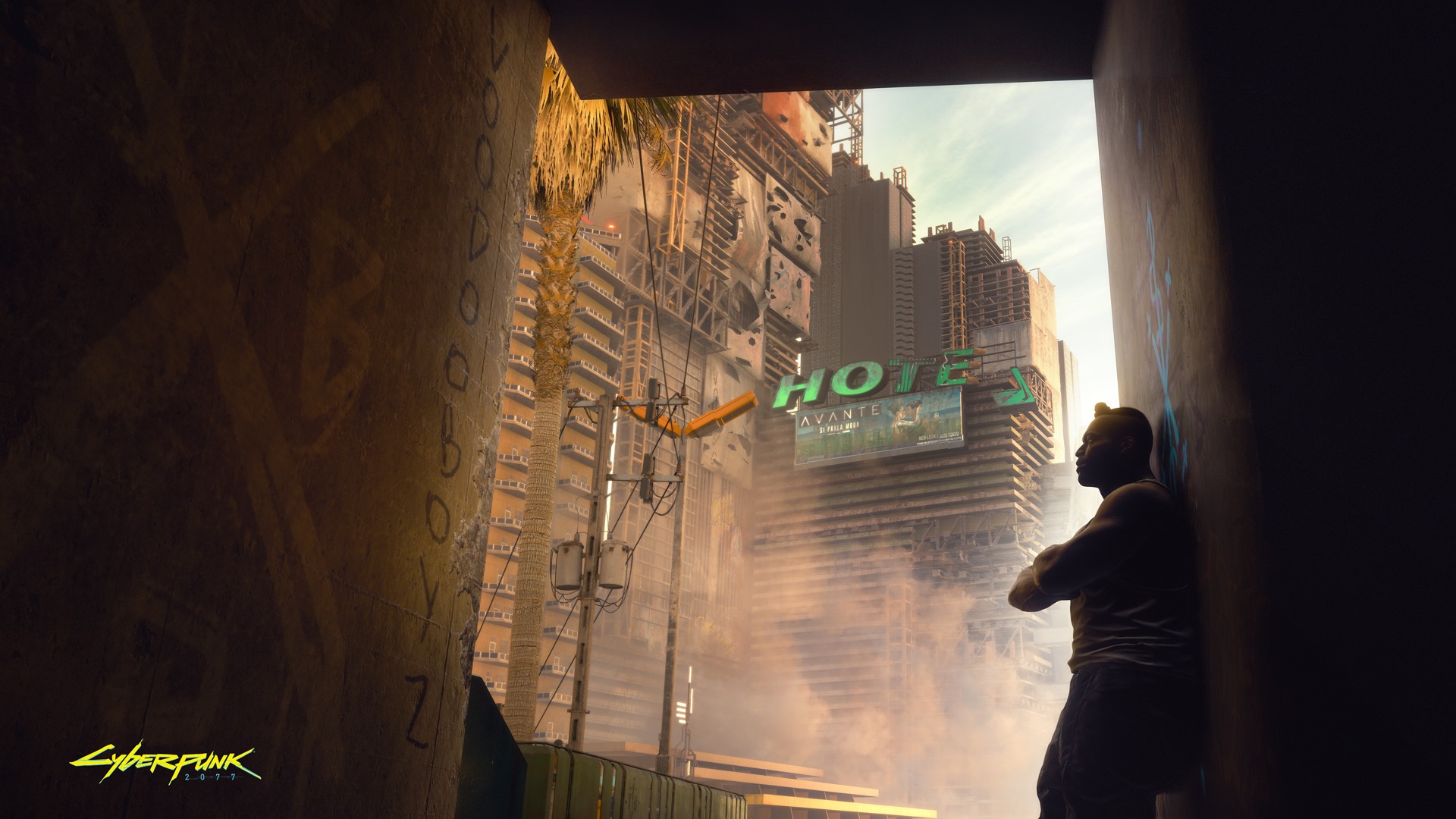 最大的游戲都市之一《賽博朋克2077》將于2020年4月16日發售