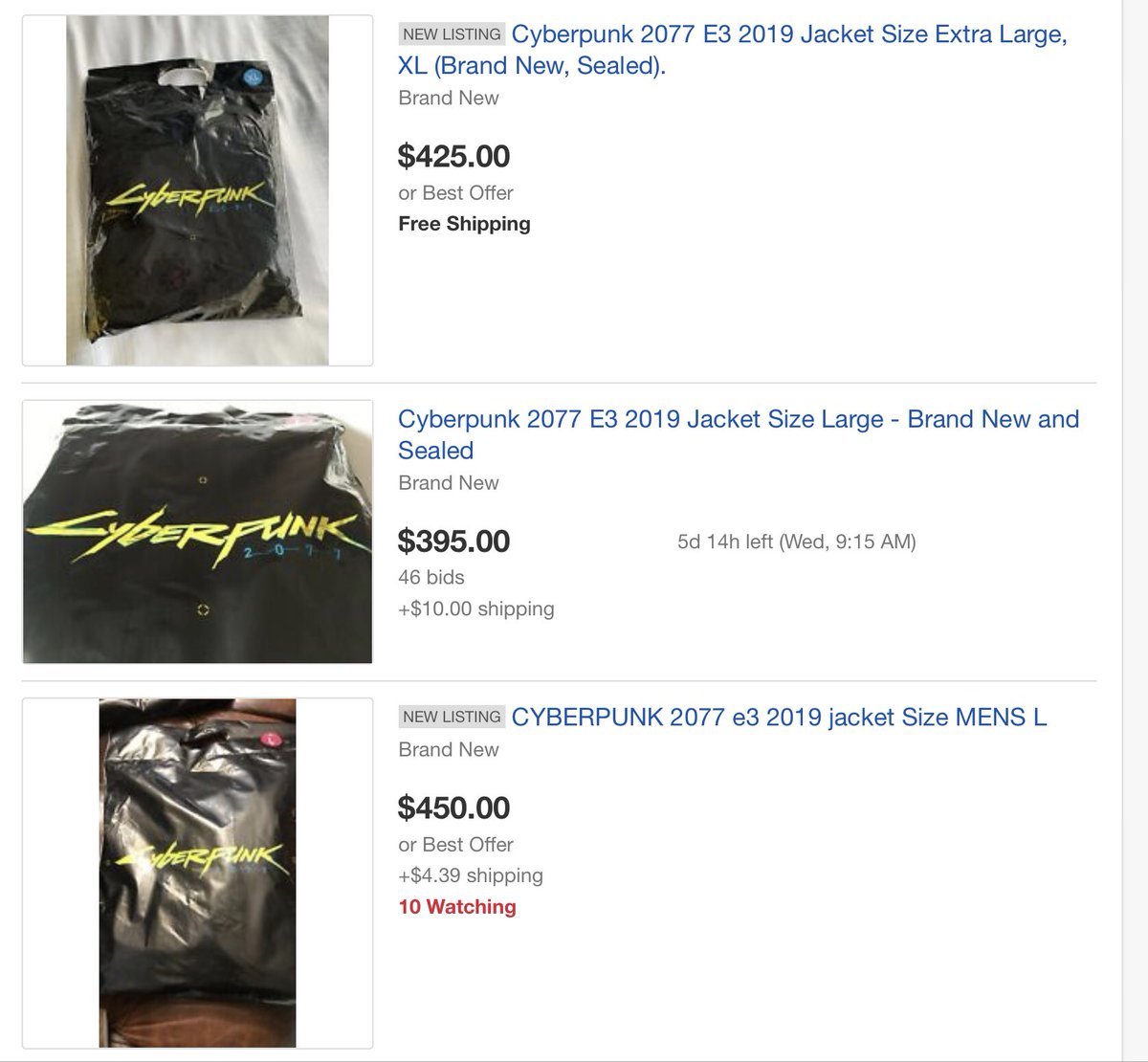 《賽博朋克2077》夾克被炒到400美元CDPR提醒不要購買
