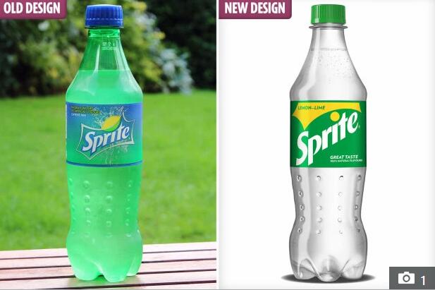 品牌58年去尾次 雪碧将把标志性绿瓶变齐透明