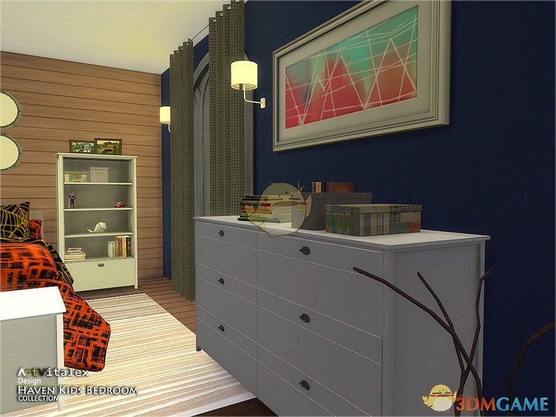 《模拟人生4》简洁时尚卧室家具MOD