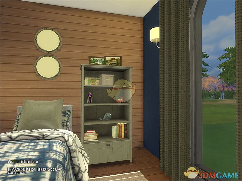 《模拟人生4》简洁时尚卧室家具MOD