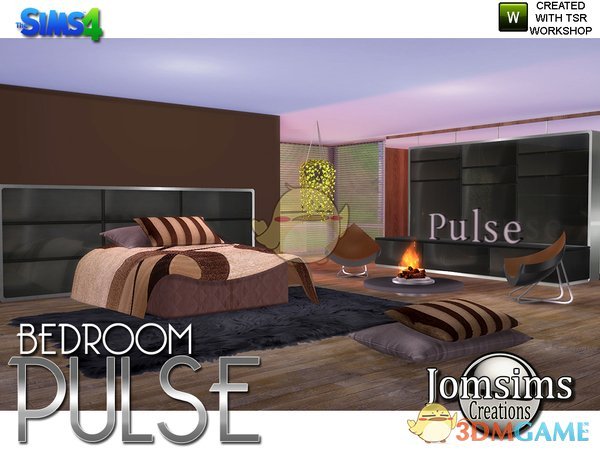 《模拟人生4》艺术风格卧室家具MOD