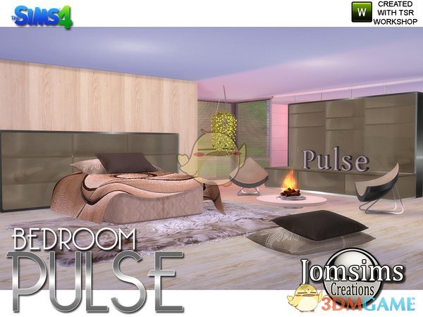 《模拟人生4》艺术风格卧室家具MOD