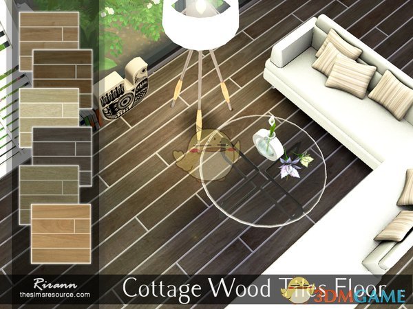 《模拟人生4》平房木地板MOD