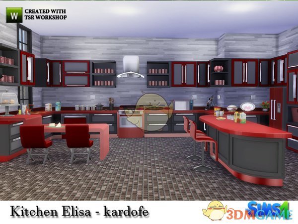 《模拟人生4》时尚餐厅家具MOD