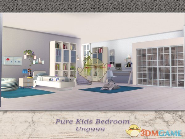 《模拟人生4》简洁儿童卧室家具MOD