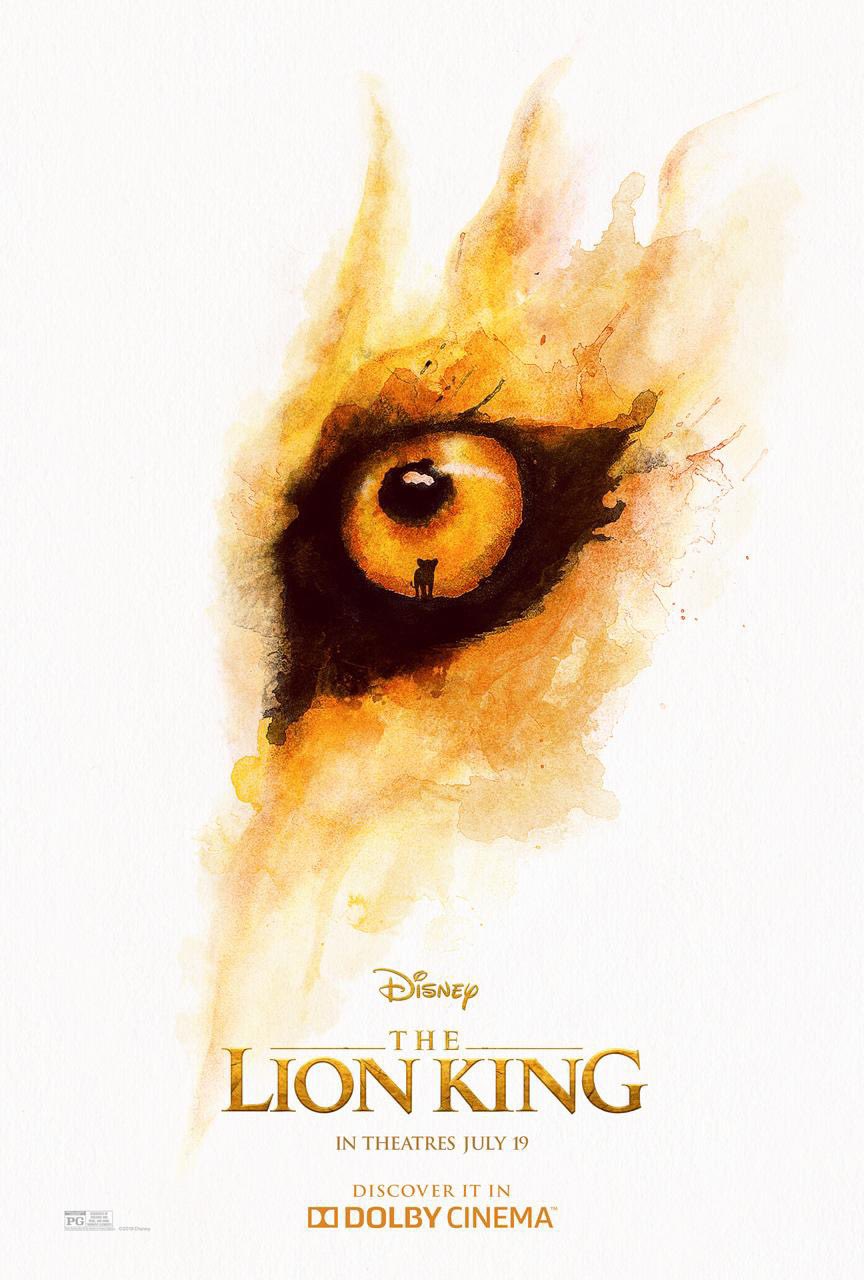 真人版《狮子王》新海报 那只眼睛是木法沙