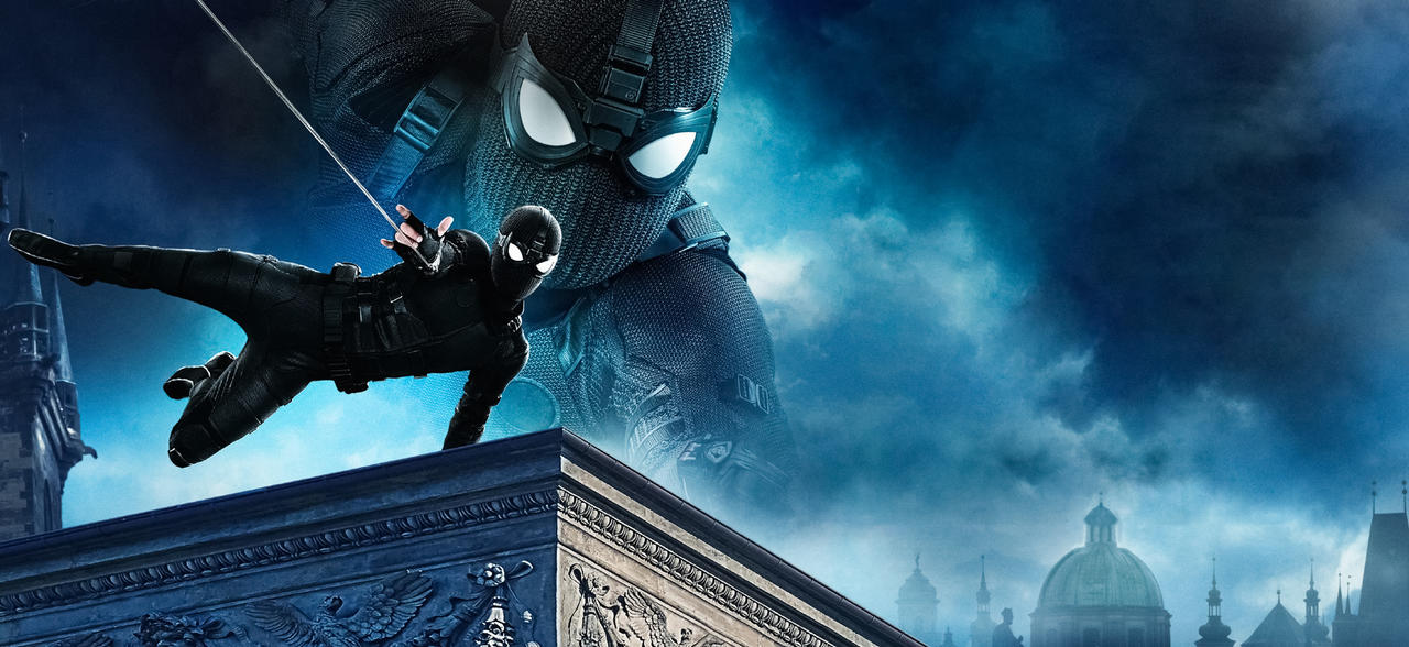 《蜘蛛侠：英雄远征》艺术海报 钢铁蜘蛛侠守护纽约