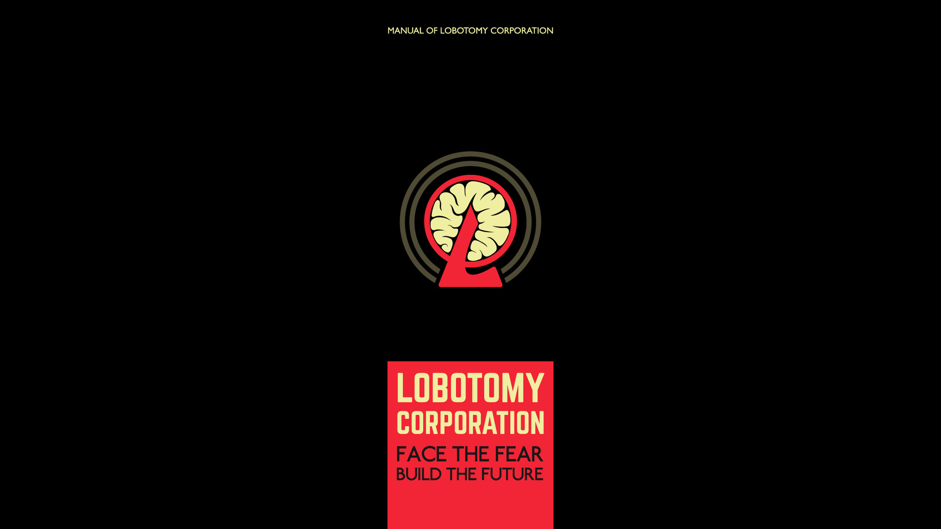 Летов лоботомия. Lobotomy Corporation логотип. Артбук Лоботомия Корпорейшн.