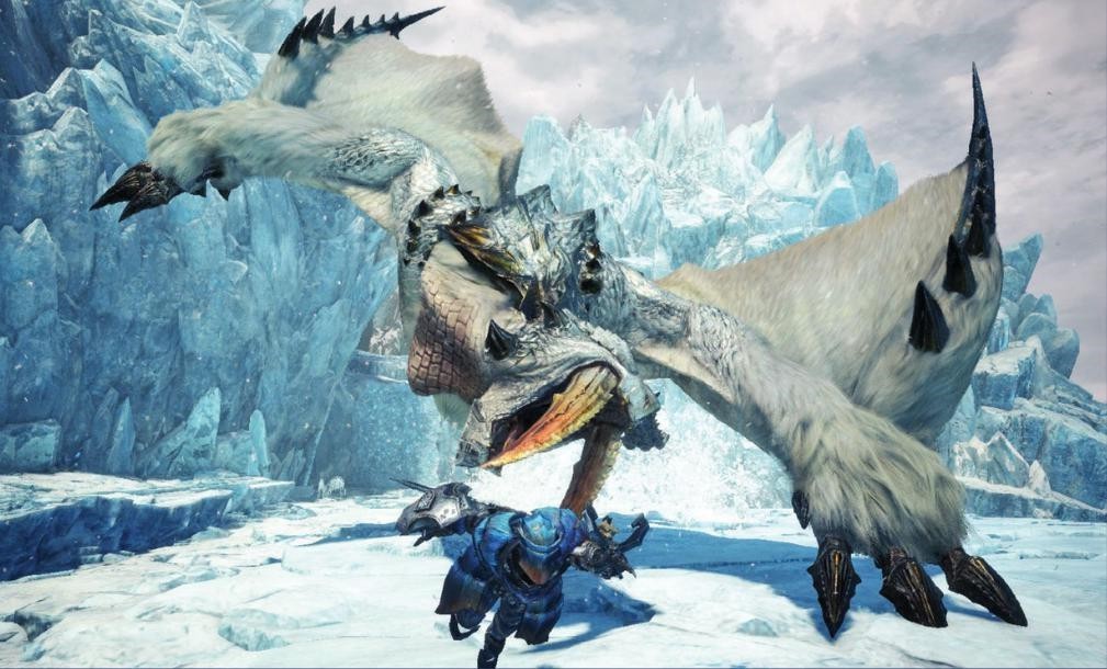 《怪物猎人世界：冰原》新截图 冰牙龙套装亮相