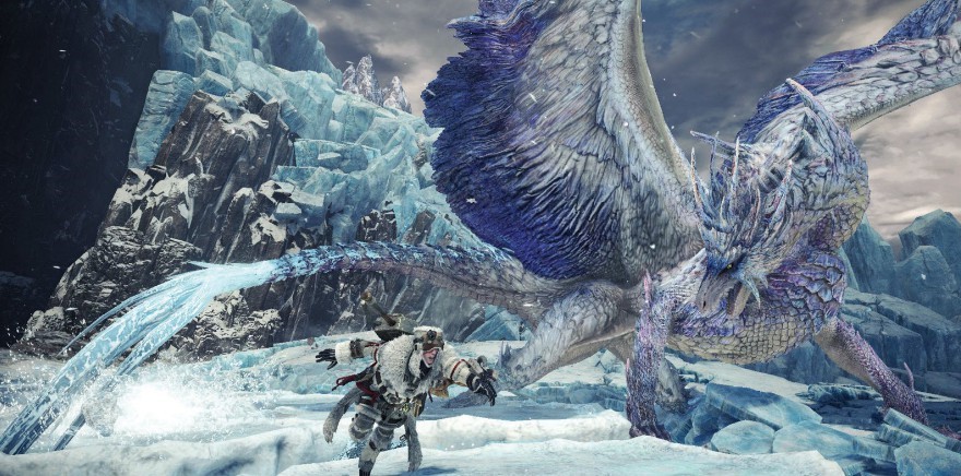 《怪物猎人世界：冰原》新截图 冰牙龙套装亮相