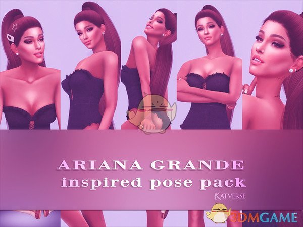 《模拟人生4》Ariana GrandeA妹经典动作MOD