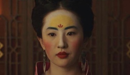 《花木兰》刘亦菲妆容像日本艺伎？实为古代“额黄妆”